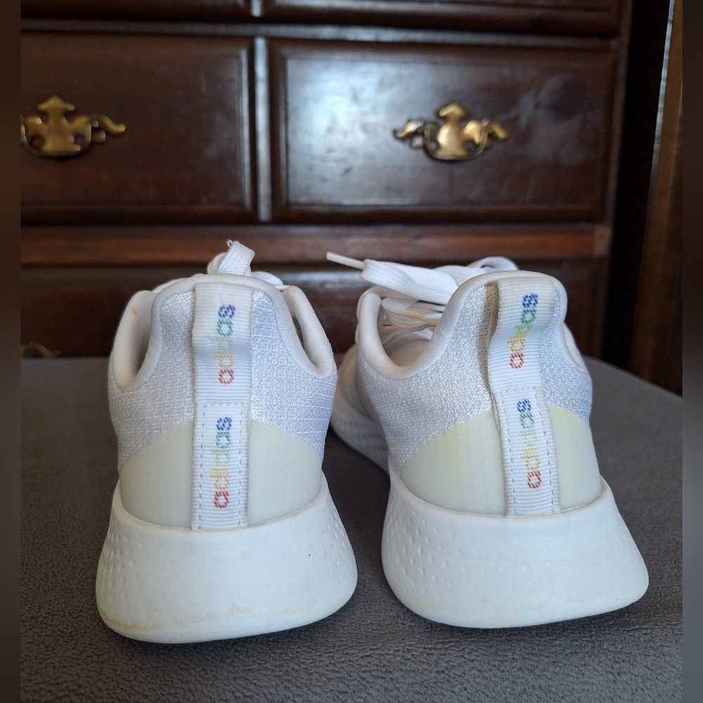 ADIDAS  Puremotion Womens White Multi Size 8 - Picture 5 of 12